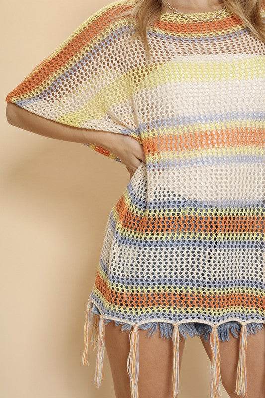 Stripe cover up - Shop Style & More | Fresh Looks, Everyday Deals & Free Shipping