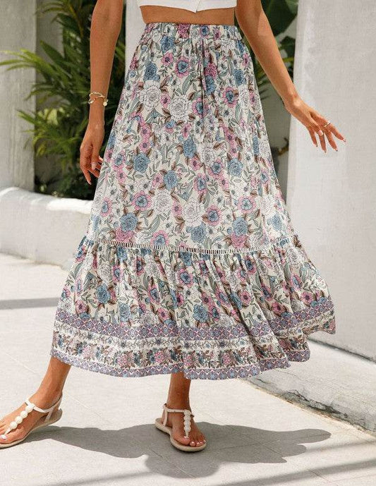 Floral midi skirt - Shop Style & More | Fresh Looks, Everyday Deals & Free Shipping