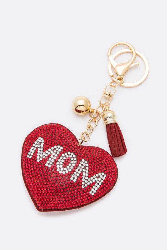 MOM Crystal Pillow Key Chain - Shop Style & More | Fresh Looks, Everyday Deals & Free Shipping