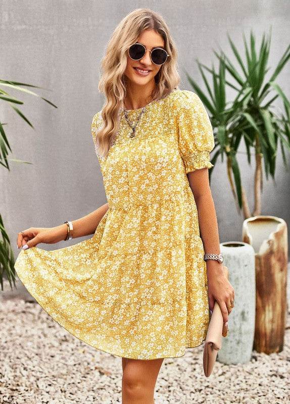 Floral smocked dress - Shop Style & More | Fresh Looks, Everyday Deals & Free Shipping