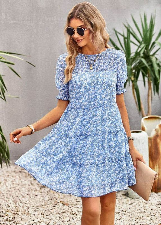 Floral smocked dress - Shop Style & More | Fresh Looks, Everyday Deals & Free Shipping