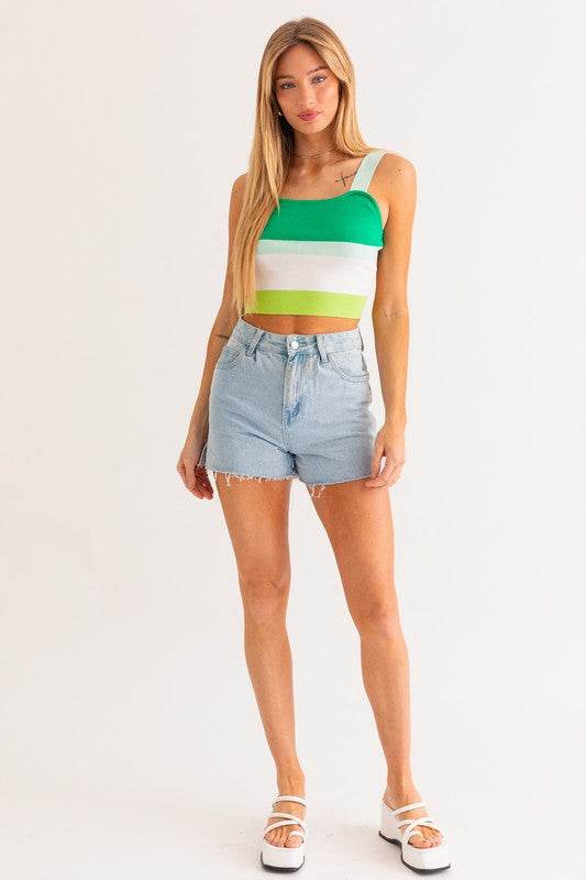 Stripe Knit Tank - Shop Style & More | Fresh Looks, Everyday Deals & Free Shipping