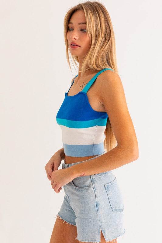 Stripe Knit Tank - Shop Style & More | Fresh Looks, Everyday Deals & Free Shipping