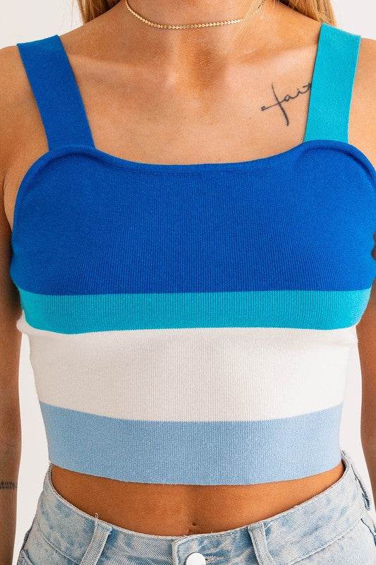 Stripe Knit Tank - Shop Style & More | Fresh Looks, Everyday Deals & Free Shipping