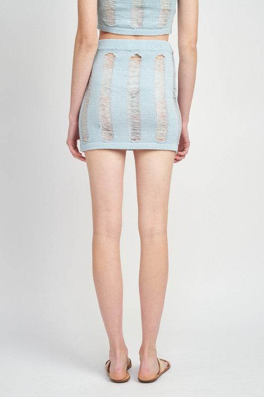 LADDERED HIGH WAIST MINI SKIRT - Shop Style & More | Fresh Looks, Everyday Deals & Free Shipping