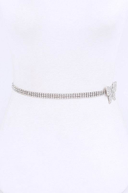 Rhinestone Butterfly Chain Belt - Shop Style & More | Fresh Looks, Everyday Deals & Free Shipping