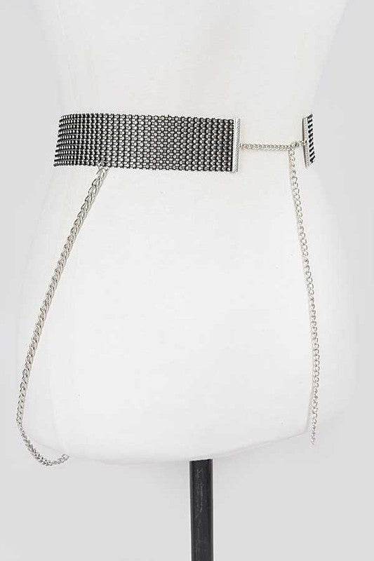 Mesh Stone iconic Chain Belt - Shop Style & More | Fresh Looks, Everyday Deals & Free Shipping