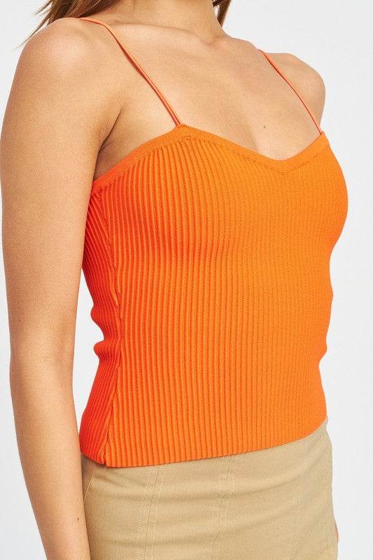 SPAGHETTI STRAP CAMI TOP - Shop Style & More | Fresh Looks, Everyday Deals & Free Shipping
