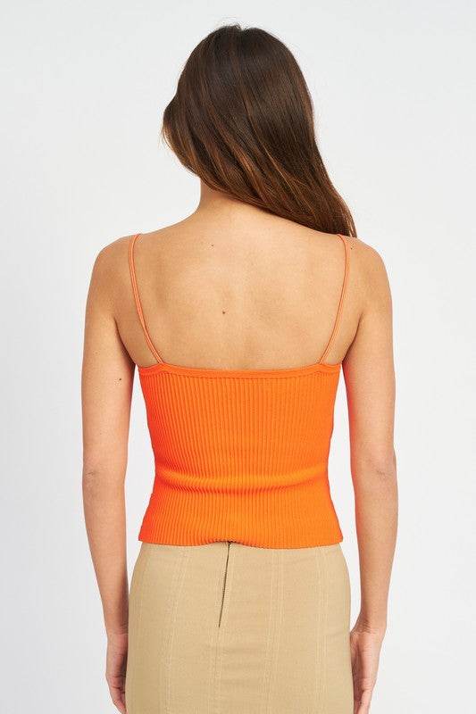 SPAGHETTI STRAP CAMI TOP - Shop Style & More | Fresh Looks, Everyday Deals & Free Shipping