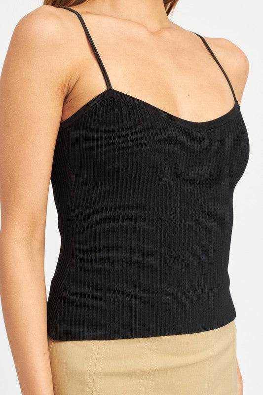 SPAGHETTI STRAP CAMI TOP - Shop Style & More | Fresh Looks, Everyday Deals & Free Shipping