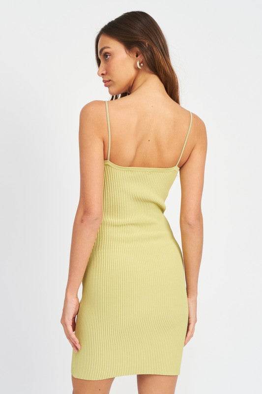 MINI DRESS WITH RAT TAIL ELASTIC STRAP - Shop Style & More | Fresh Looks, Everyday Deals & Free Shipping