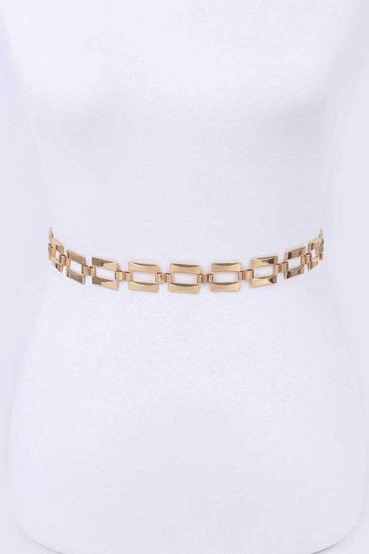 Square Link Fashion Chain Belt - Shop Style & More | Fresh Looks, Everyday Deals & Free Shipping
