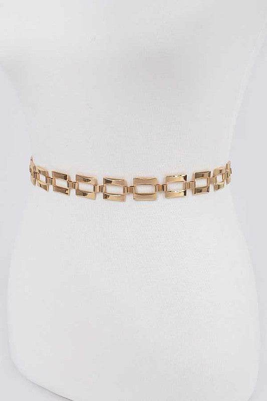 Square Link Fashion Chain Belt - Shop Style & More | Fresh Looks, Everyday Deals & Free Shipping