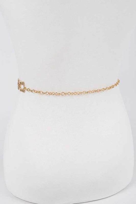 Square Link Fashion Chain Belt - Shop Style & More | Fresh Looks, Everyday Deals & Free Shipping