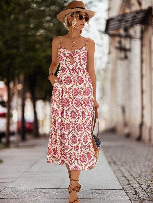 Women Printed Off Shoulder Long Dress - Shop Style & More | Fresh Looks, Everyday Deals & Free Shipping