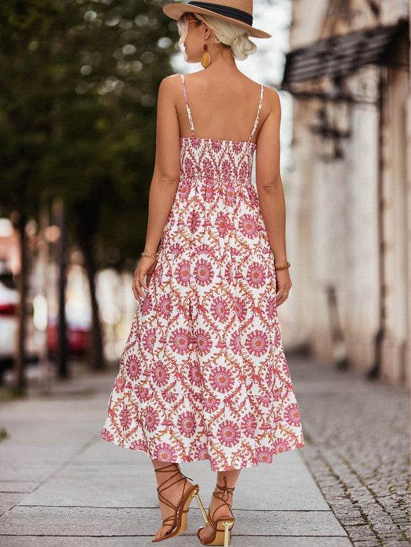Women Printed Off Shoulder Long Dress - Shop Style & More | Fresh Looks, Everyday Deals & Free Shipping