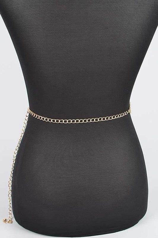 Classic Rhinestone Chain Belt - Shop Style & More | Fresh Looks, Everyday Deals & Free Shipping
