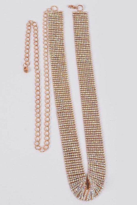 Classic Rhinestone Chain Belt - Shop Style & More | Fresh Looks, Everyday Deals & Free Shipping
