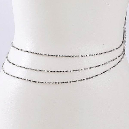 FACETED RHINESTONE WAIST CHAIN - Shop Style & More | Fresh Looks, Everyday Deals & Free Shipping