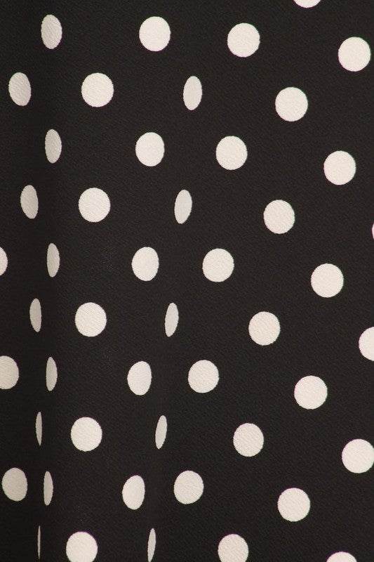 Polka dot print, knee length skirt - Shop Style & More | Fresh Looks, Everyday Deals & Free Shipping
