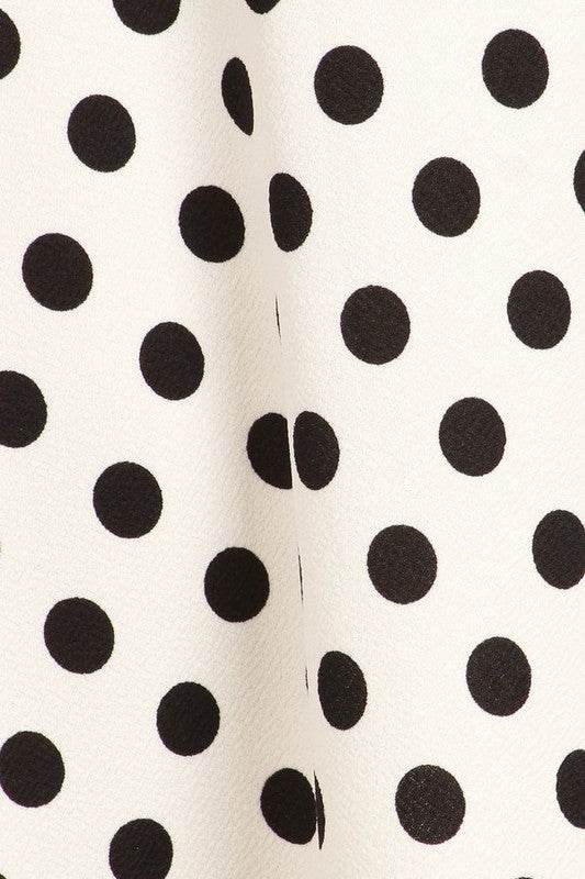 Polka dot print, knee length skirt - Shop Style & More | Fresh Looks, Everyday Deals & Free Shipping