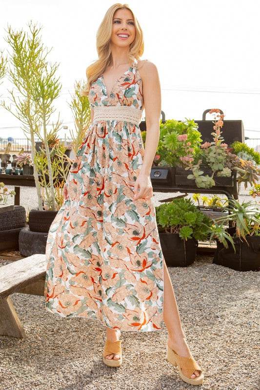 Tie Back Floral Dress - Shop Style & More | Fresh Looks, Everyday Deals & Free Shipping