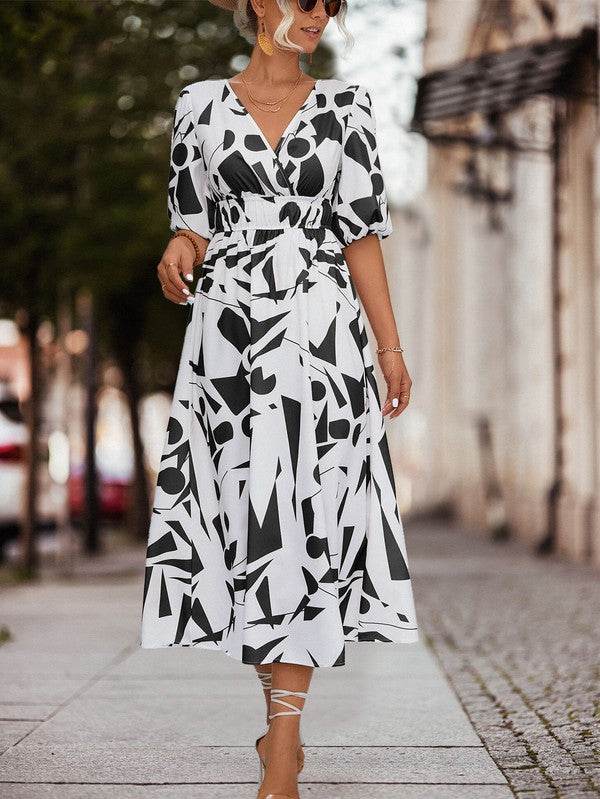 Women Printed Long Dress - Shop Style & More | Fresh Looks, Everyday Deals & Free Shipping