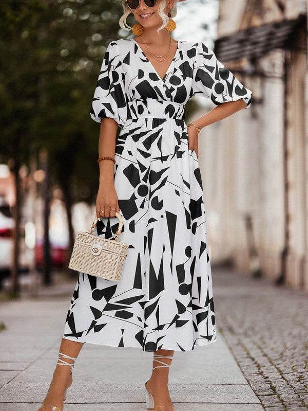 Women Printed Long Dress - Shop Style & More | Fresh Looks, Everyday Deals & Free Shipping