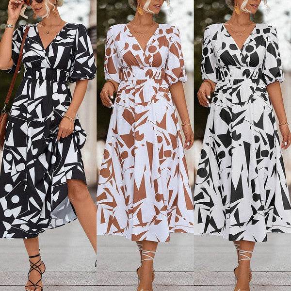 Women Printed Long Dress - Shop Style & More | Fresh Looks, Everyday Deals & Free Shipping
