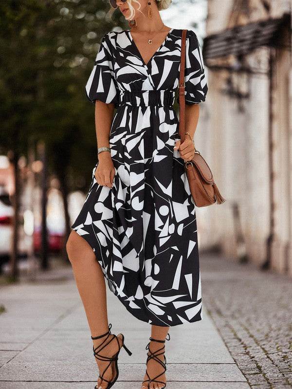 Women Printed Long Dress - Shop Style & More | Fresh Looks, Everyday Deals & Free Shipping
