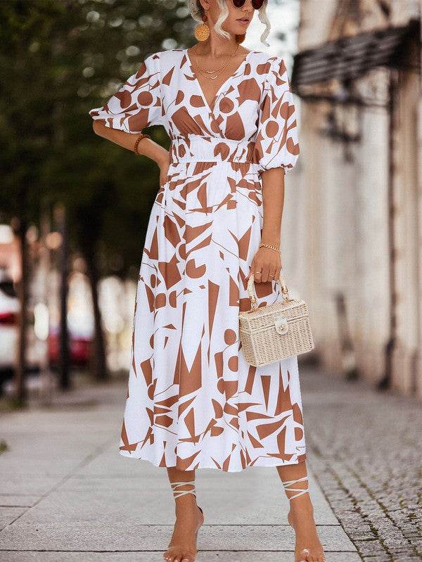 Women Printed Long Dress - Shop Style & More | Fresh Looks, Everyday Deals & Free Shipping