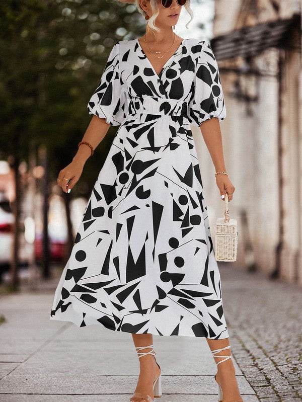 Women Printed Long Dress - Shop Style & More | Fresh Looks, Everyday Deals & Free Shipping