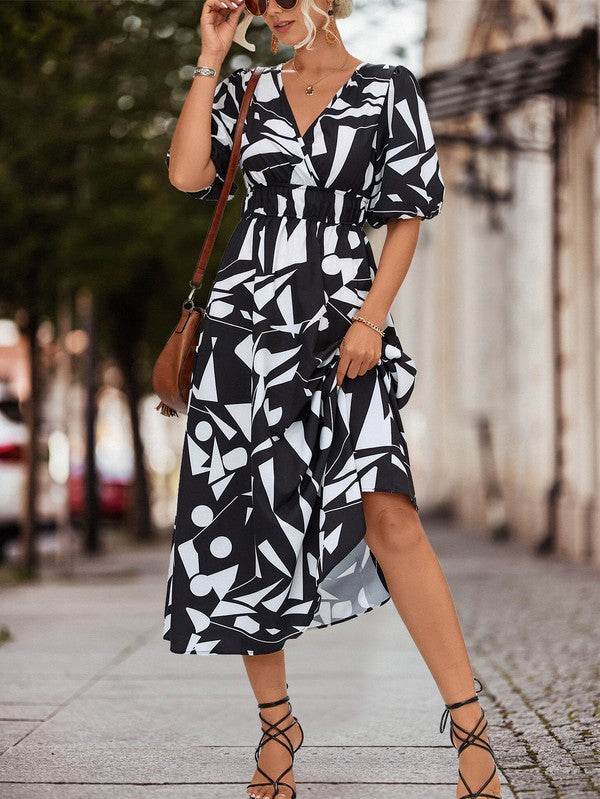 Women Printed Long Dress - Shop Style & More | Fresh Looks, Everyday Deals & Free Shipping