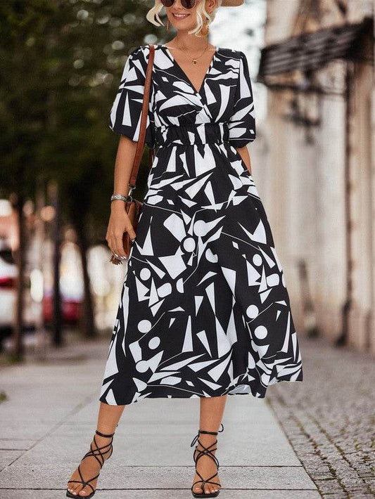 Women Printed Long Dress - Shop Style & More | Fresh Looks, Everyday Deals & Free Shipping