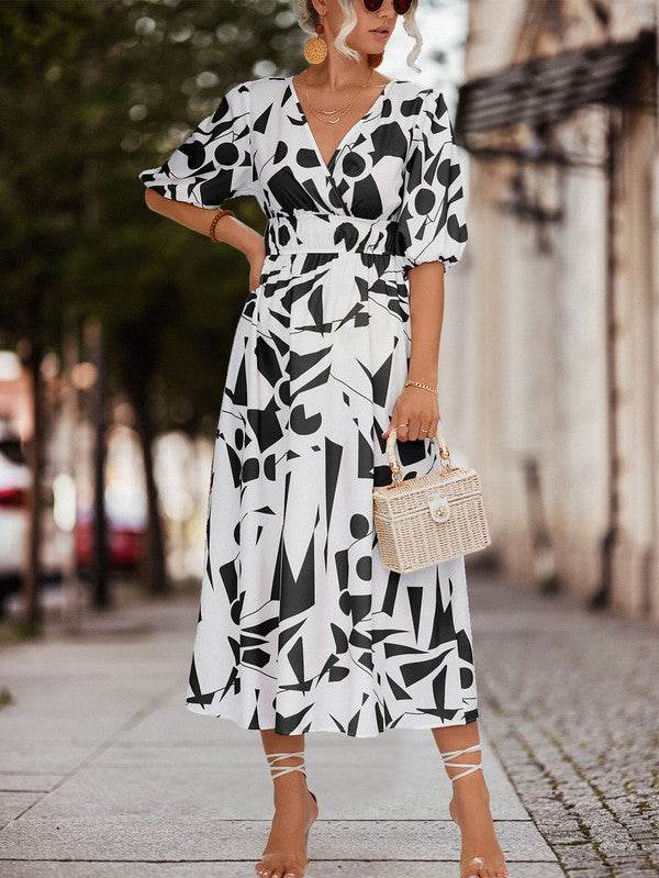 Women Printed Long Dress - Shop Style & More | Fresh Looks, Everyday Deals & Free Shipping