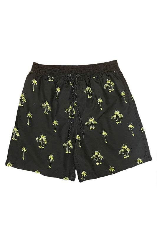 Palm Tree Print Swim Shorts - Shop Style & More | Fresh Looks, Everyday Deals & Free Shipping