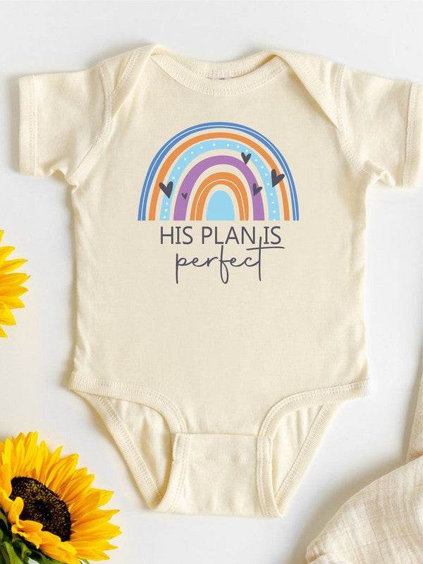 His Plan is Perfect Baby Onesie - Shop Style & More | Fresh Looks, Everyday Deals & Free Shipping