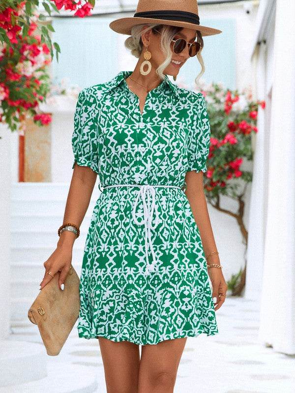 Women Print Button Down Jumpsuit - Shop Style & More | Fresh Looks, Everyday Deals & Free Shipping