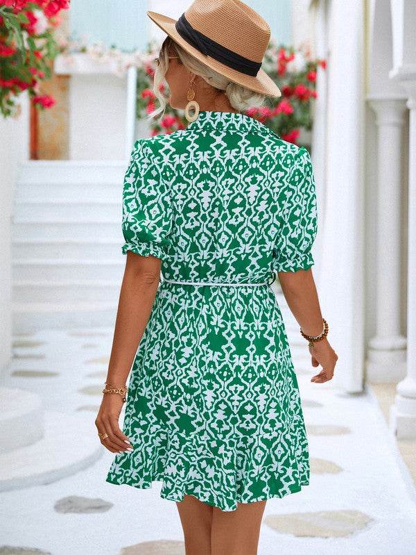 Women Print Button Down Jumpsuit - Shop Style & More | Fresh Looks, Everyday Deals & Free Shipping