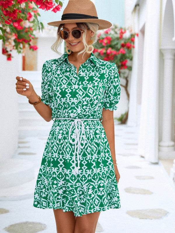 Women Print Button Down Jumpsuit - Shop Style & More | Fresh Looks, Everyday Deals & Free Shipping