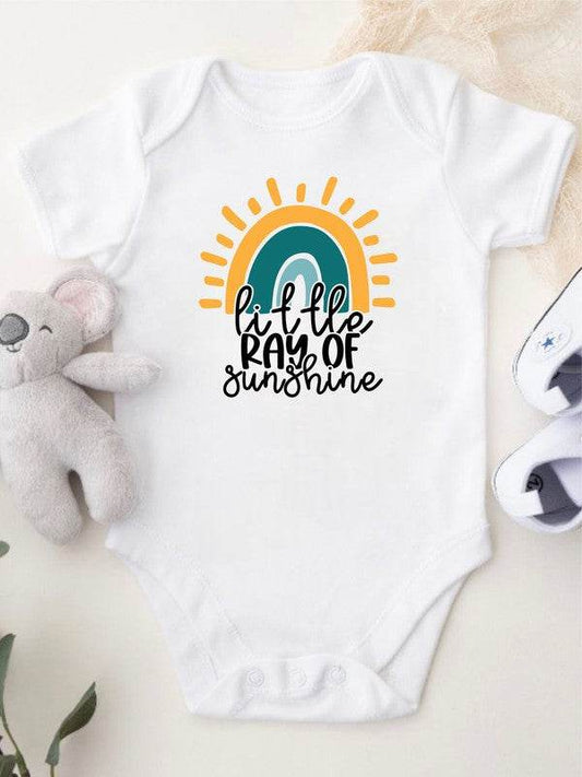 Blue - Boy Little Ray Of Sunshine Baby Onesie - Shop Style & More | Fresh Looks, Everyday Deals & Free Shipping