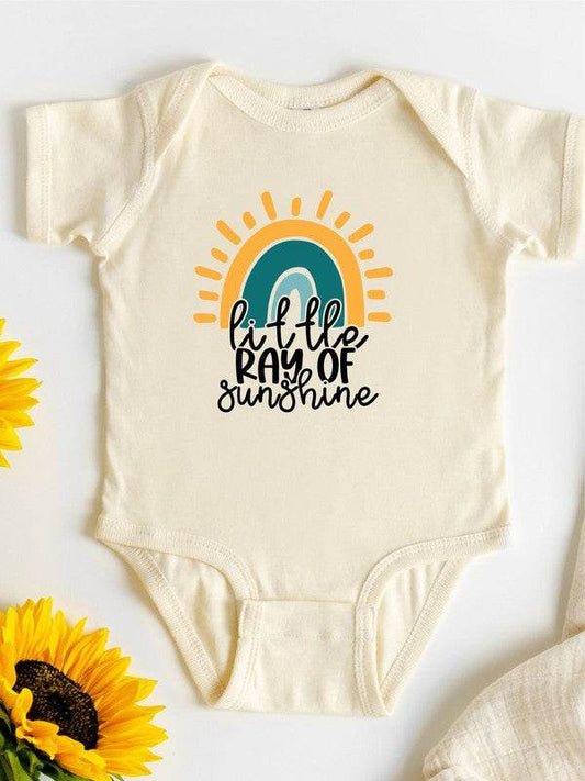 Blue - Boy Little Ray Of Sunshine Baby Onesie - Shop Style & More | Fresh Looks, Everyday Deals & Free Shipping