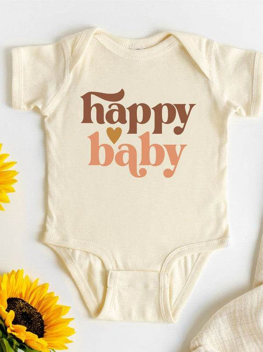 Happy Baby Baby Onesie - Shop Style & More | Fresh Looks, Everyday Deals & Free Shipping