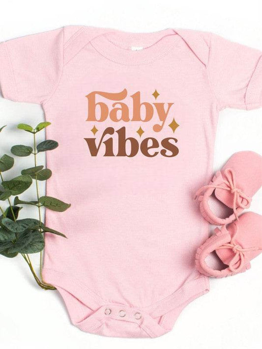 Baby Vibes Baby Onesie - Shop Style & More | Fresh Looks, Everyday Deals & Free Shipping