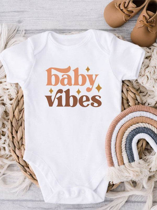 Baby Vibes Baby Onesie - Shop Style & More | Fresh Looks, Everyday Deals & Free Shipping