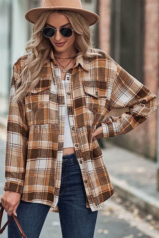 Plaid long sleeve shirt - Shop Style & More | Fresh Looks, Everyday Deals & Free Shipping
