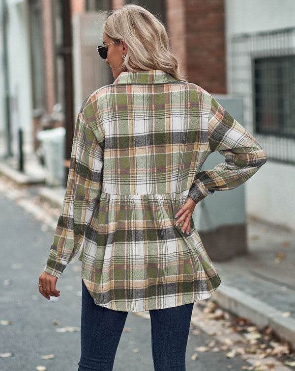 Plaid long sleeve shirt - Shop Style & More | Fresh Looks, Everyday Deals & Free Shipping