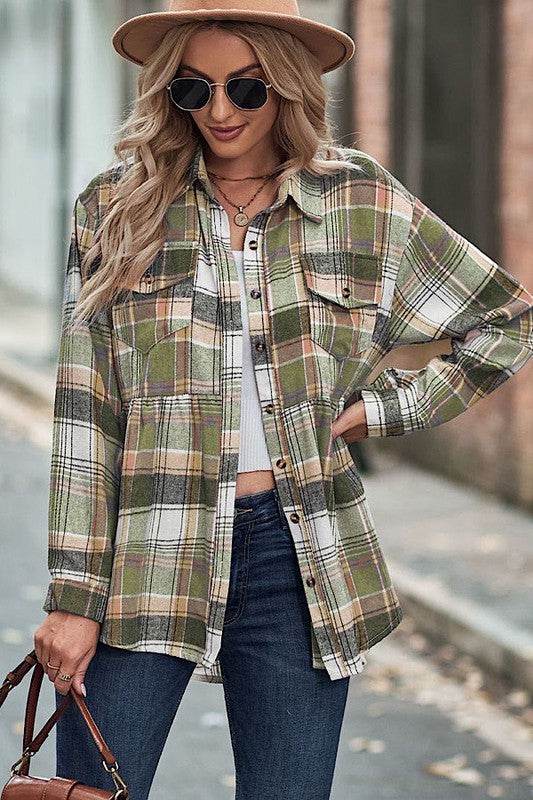 Plaid long sleeve shirt - Shop Style & More | Fresh Looks, Everyday Deals & Free Shipping