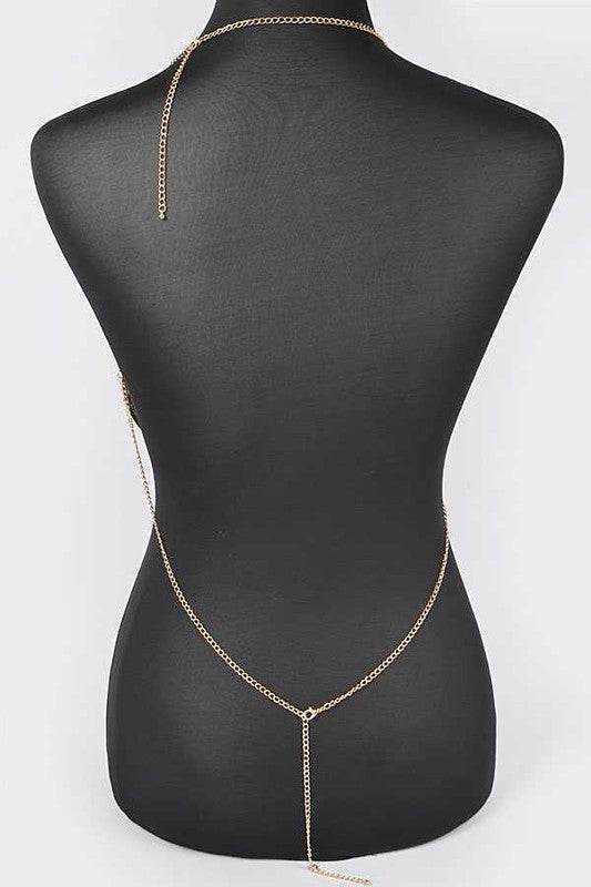 Rhinestone Star Fringe Drop Bra Chain - Shop Style & More | Fresh Looks, Everyday Deals & Free Shipping