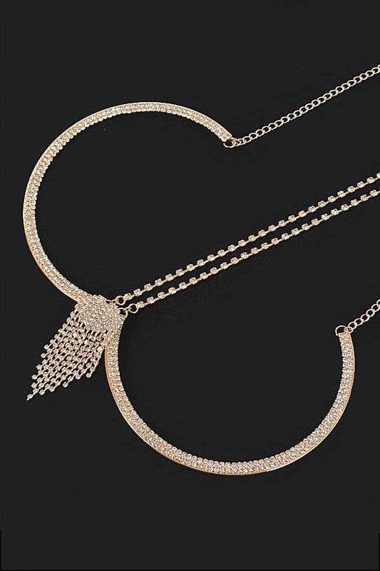 Rhinestone Fringe Detail Iconic Bra Chain - Shop Style & More | Fresh Looks, Everyday Deals & Free Shipping